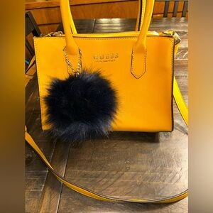 GUESS Los Angelas gold handbag